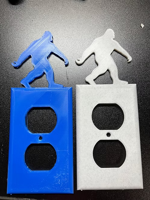 "Big Foot Yeti" outlet cover